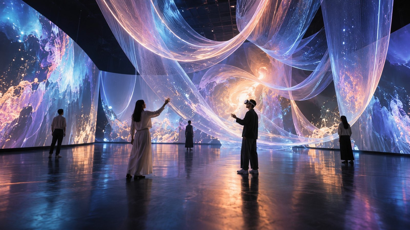 Concept artwork for an immersive projection and VR installation